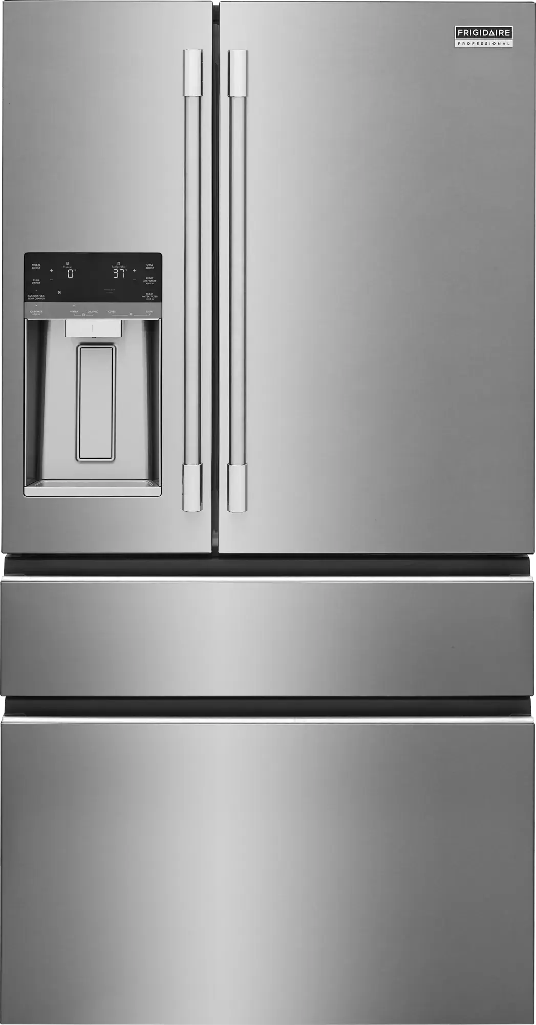 26 Cu. Ft. Standard-Depth 4-Door French Door Refrigerator